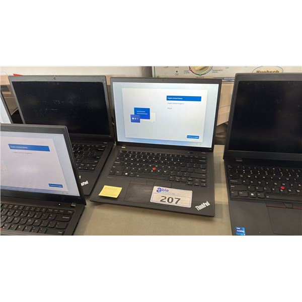LENOVO THINKPAD 14" LAPTOP W/ INTEL CORE I5 PROCESSOR *FACTORY RESET, NO CHARGER*
