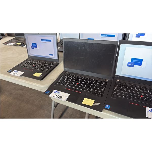 LENOVO THINKPAD 14" LAPTOP W/ INTEL CORE I7 PROCESSOR *FACTORY RESET, NO CHARGER*