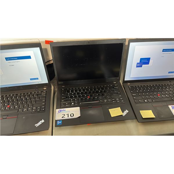 LENOVO THINKPAD 14" LAPTOP W/ INTEL CORE I7 PROCESSOR *FACTORY RESET, NO CHARGER*