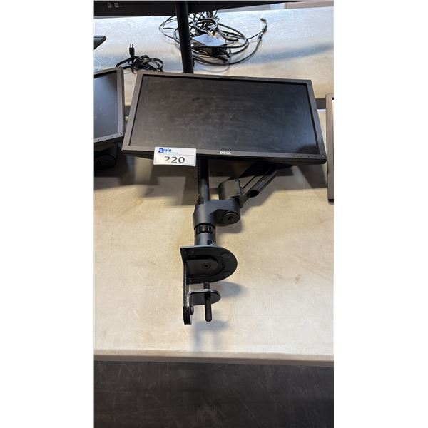 DELL 22" FLAT PANEL COMPUTER MONITOR W/ ARM STAND