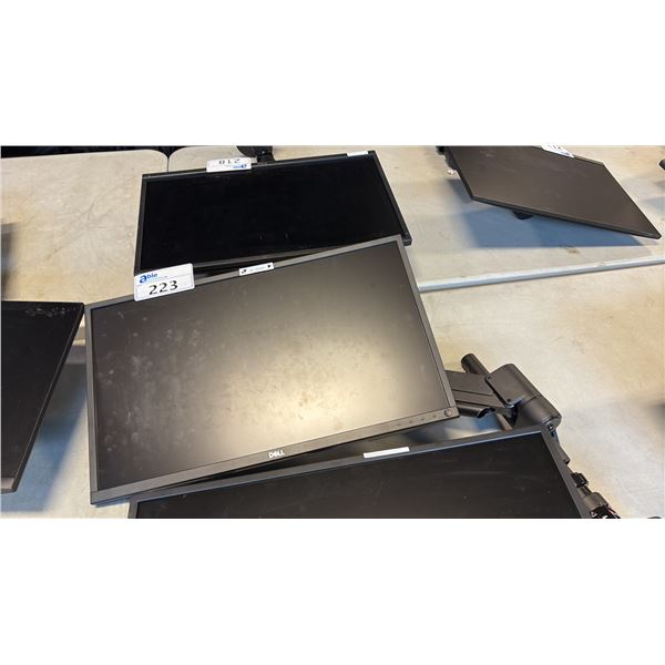DELL 24  FLAT PANEL COMPUTER MONITOR W/ ARM STAND