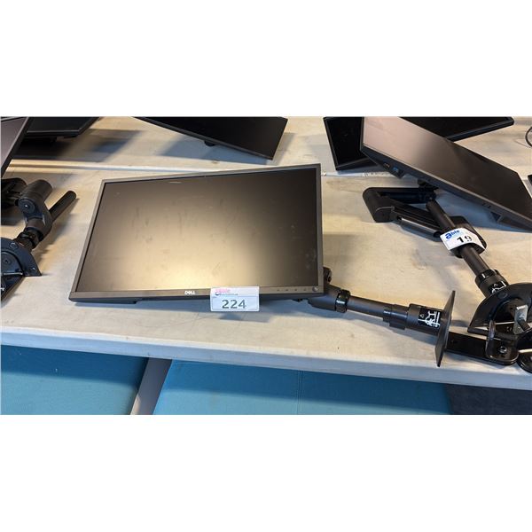 DELL 24" FLAT PANEL COMPUTER MONITOR W/ ARM STAND