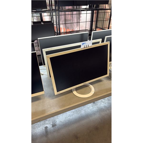 3 ASSORTED COMPUTER MONITORS FROM ASUS & BENQ