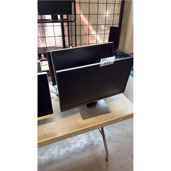 3 ASSORTED DELL COMPUTER MONITORS