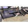 Image 1 : SHELF OF ASSORTED DELL COMPUTER MONITORS WITHOUT STANDS (ONLY ONE ARM STAND)
