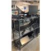 Image 1 : RACK OF ASSORTED DELL COMPUTER MONITORS & STANDS