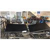 Image 2 : RACK OF ASSORTED DELL COMPUTER MONITORS & STANDS
