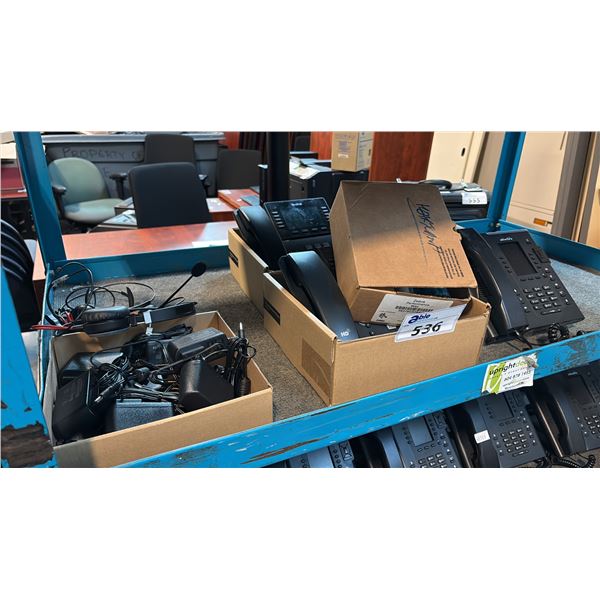 ALLWORX VERGE 9308 BUSINESS VOIP DESKTOP PHONES 8113080 MULTI-SPEC 21-UNIT GROUP LOT