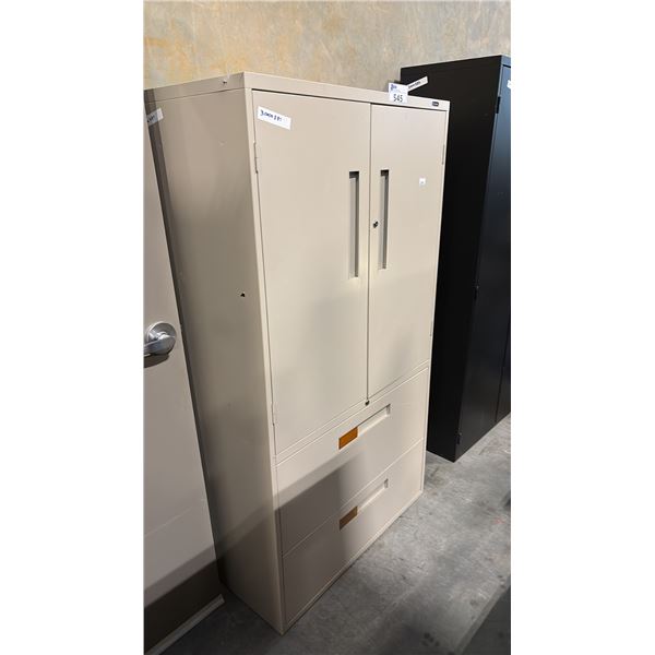 GLOBAL FURNITURE GROUP 9300 SERIES LATERAL FILE MULTI-STORAGE CABINET 36.00 W X 18.00 D X 65.25 H