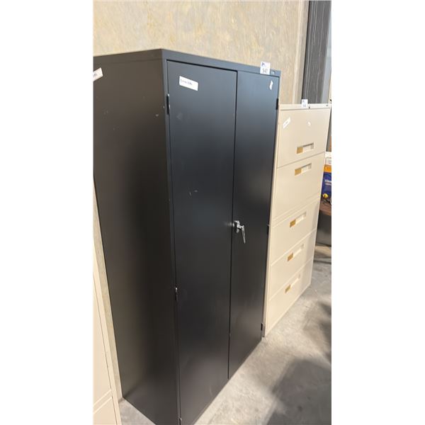 GLOBAL FURNITURE GROUP 9300 SERIES 2-DOOR STEEL MULTI-TIER STORAGE CABINET 36.00 W X 18.00 D X 72.00