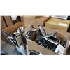 Image 1 : COMPUTER MOUSE, DISPLAY PORT ADAPTERS, RJ45 NETWORK LINES, HDMI CABLES, AC CORDS, POWER BARS