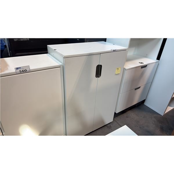 DURABLE PROFESSIONAL-GRADE OFFICE STORAGE UNIT W31" X D18" X H48"