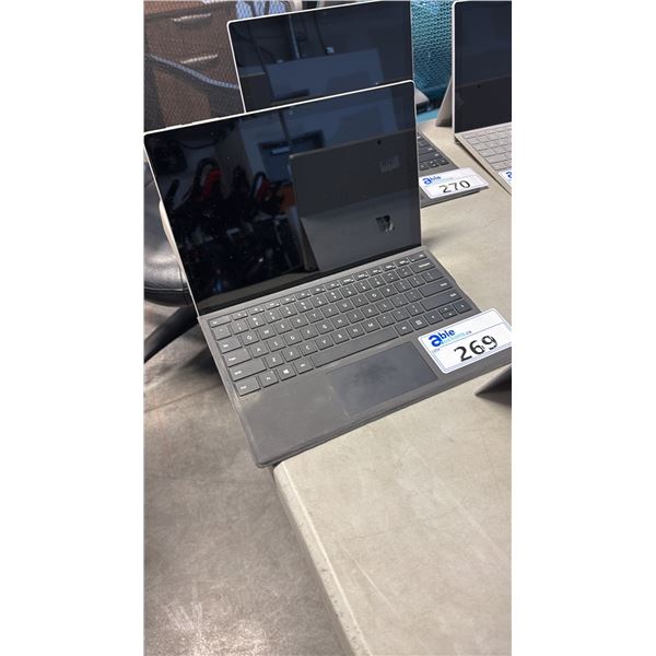 MICROSOFT SURFACE PRO 12.3-INCH 2-IN-1 DETACHABLE TABLET LAPTOP HYBRID *WIPED HARD DRIVE, NO CHARGER