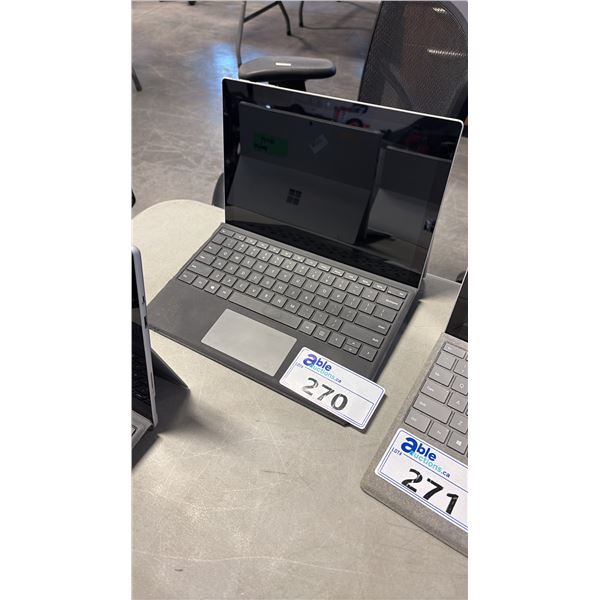 MICROSOFT SURFACE PRO 12.3-INCH 2-IN-1 DETACHABLE TABLET LAPTOP HYBRID *WIPED HARD DRIVE, NO CHARGER