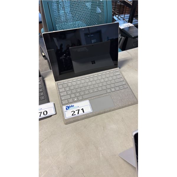 MICROSOFT SURFACE PRO 12.3-INCH 2-IN-1 DETACHABLE TABLET LAPTOP HYBRID *WIPED HARD DRIVE, NO CHARGER