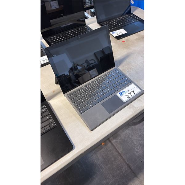 MICROSOFT SURFACE PRO 12.3-INCH 2-IN-1 DETACHABLE TABLET LAPTOP HYBRID *WIPED HARD DRIVE, NO CHARGER