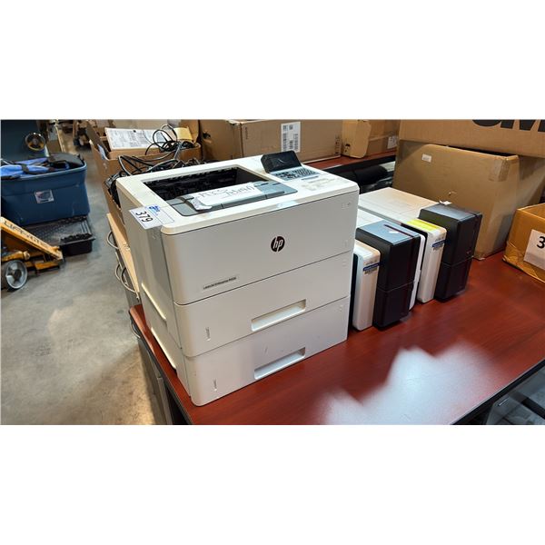 HP LASERJET ENTERPRISE M506 MONOCHROME LASER PRINTER EVOLIS PRIMACY 2 PM2-0001 ID BADGE PRINTER LOT