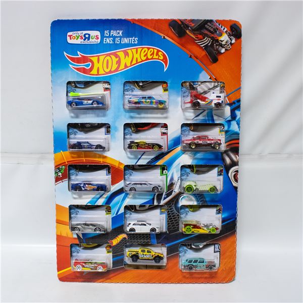 2014 TOYS R US EXCLUSIVE HOTWHEELS 15 PACK