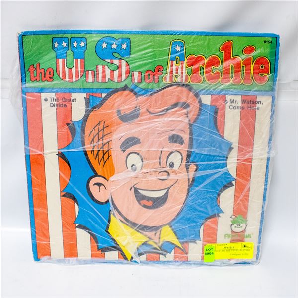 THE U.S OF ARCHIE VINYL RECORD