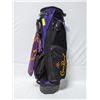 Image 1 : PURPLE GOLF CADDY BAG WITH VINTAGE