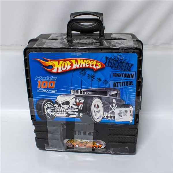HOTWHEELS ROLLIN' 100 CAR CASE WITH CONTENTS
