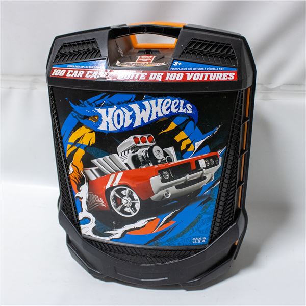 HOTWHEELS ROLLIN' 100 CAR CASE WITH CONTENTS