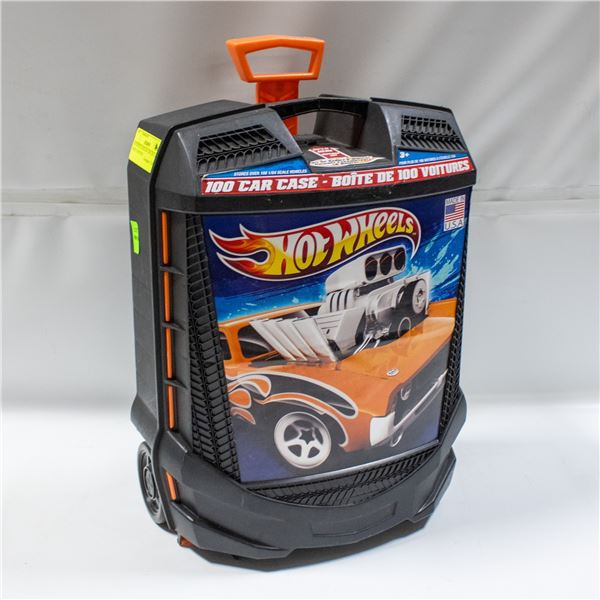 HOTWHEELS ROLLIN' 100 CAR CASE WITH CONTENTS