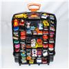 Image 3 : HOTWHEELS ROLLIN' 100 CAR CASE WITH CONTENTS