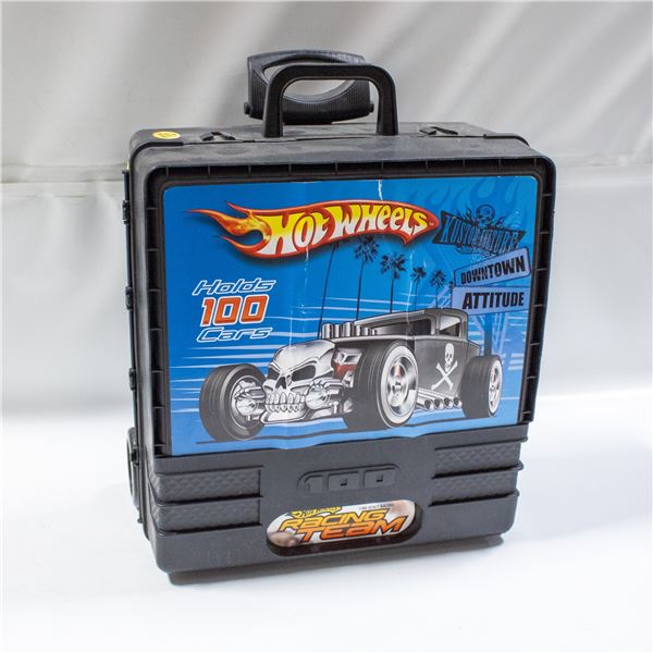 HOTWHEELS ROLLIN' 100 CAR CASE WITH CONTENTS