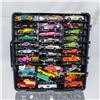 Image 4 : HOTWHEELS ROLLIN' 100 CAR CASE WITH CONTENTS