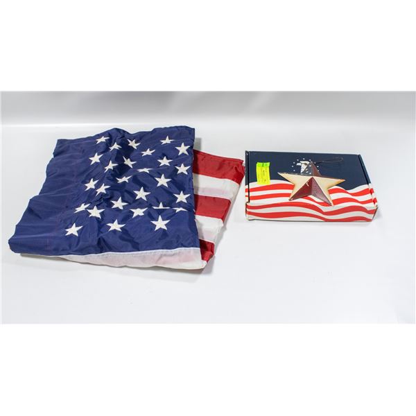 TEXAS 2FTX3FT U.S.A.FLAG + U.S.A. FLAG