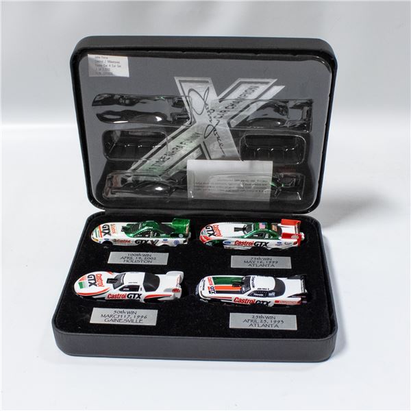 JOHN FORCE CASTROL/MILESTONES FUNNY CAR 4 CAR SET