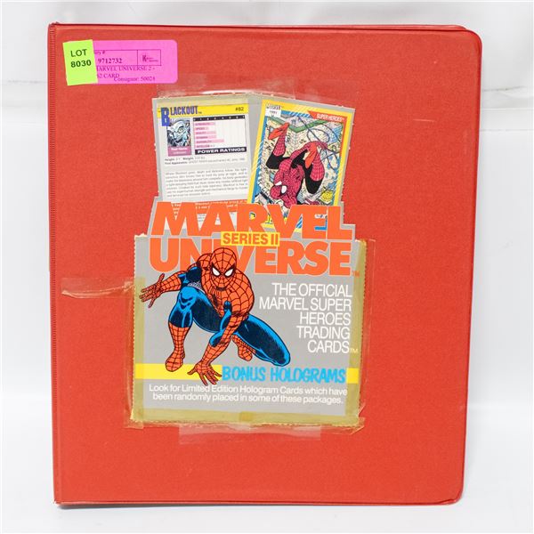 1991 IMPEL MARVEL UNIVERSE 2 - COMPLETE 162 CARD