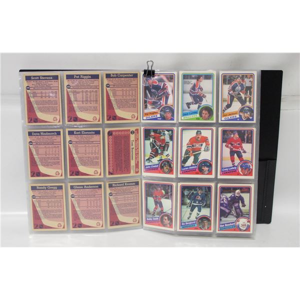 1984-85 O-PEE-CHEE HOCKEY CARDS - 90 CARDS IN