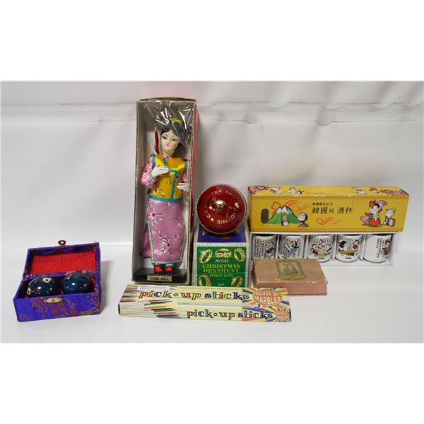 FLAT OF ORIENTAL THEMED DECOR ASSORTMENT