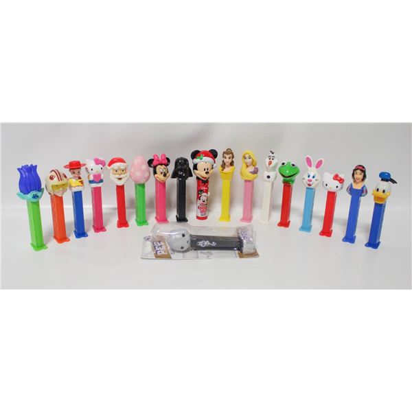LOT OF COLLECTOR PEZ DISPENSERS