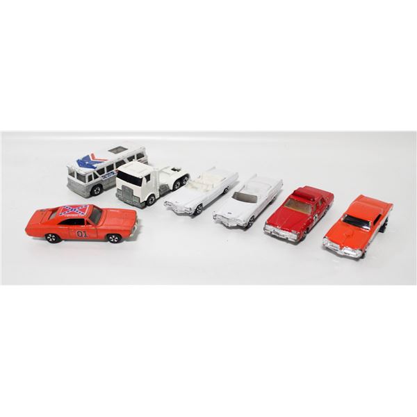 LOT OF HOTWHEELS AND ERTL DIECAST CARS