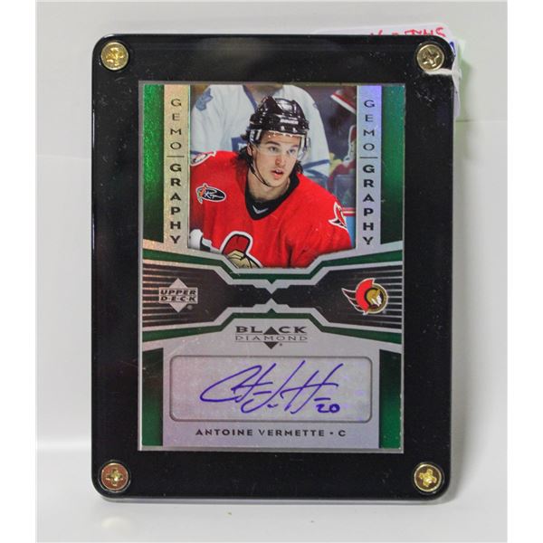 UPPER DECK BLACK DIAMOND ANTOINE VERMETTE