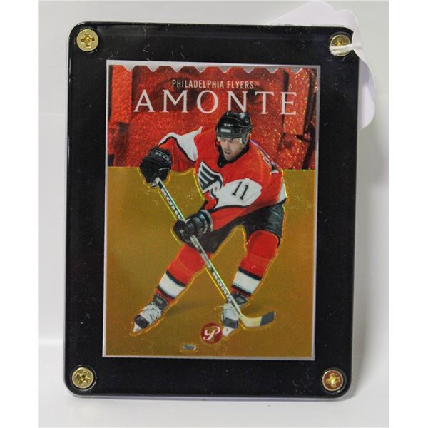TOPPS TONY AMONTE 13/33 GOLD REFRACTOR IN SLAB