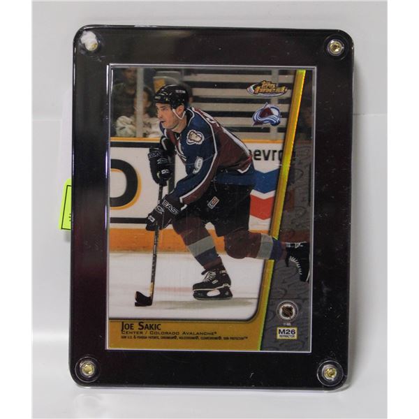 1998-99 TOPPS FINEST DOUBLE SIDED FORSBERG/SAKIC