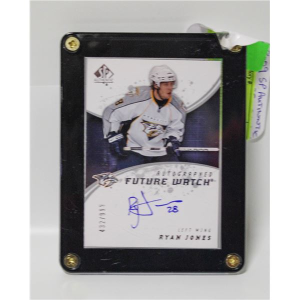 2008-09 SP AUTHENTIC AUTOGRAPHED FUTURE WATCH