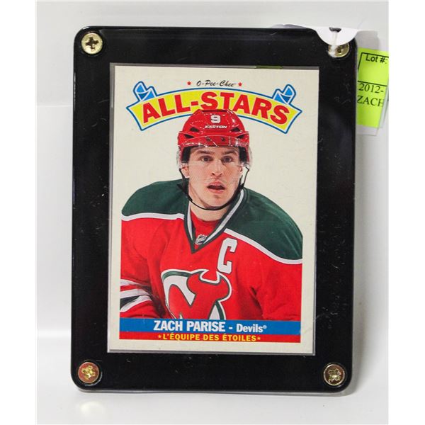 2012-13 O-PEE-CHEE ALL STARS ZACH PARISE AS-49