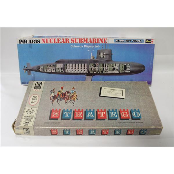 VINTAGE MILTON BRADLEY STRATEGO SOLD WITH VINTAGE