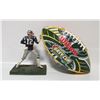Image 1 : FOOTBALL FIGURE SOLD WITH GREY CUP FOOTBALL