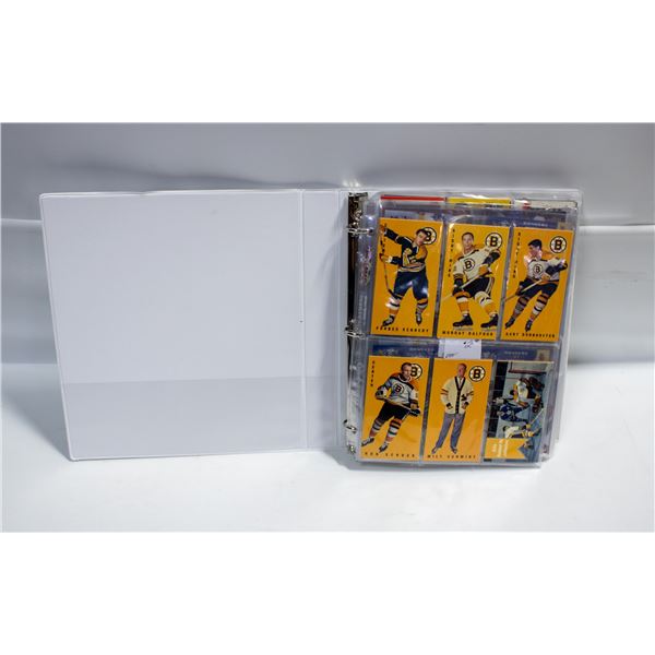 BINDER OF ESTATE SPORTS CARDS
