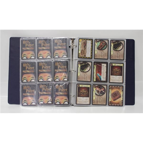 BINDER OF HARRY POTTER CARDS