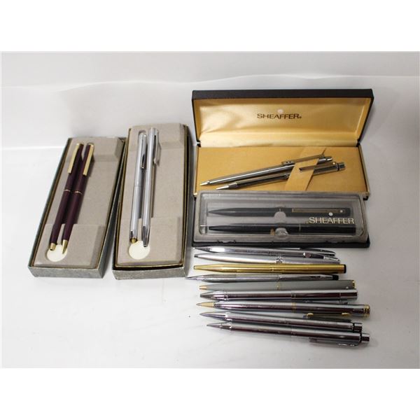 LOT OF SHEAFFER COLLECTOR PENS