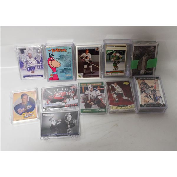 LOT OF ASSORTED HOCKEY CARDS VARIOUS YEARS