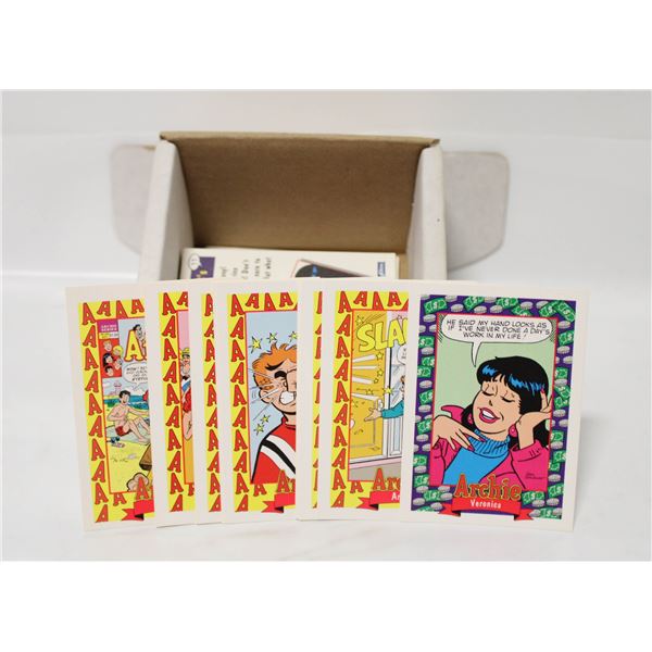BOX OF ARCHIE COMICS COLLECTIBLE CARDS