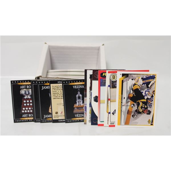 LOT OF ASSORTED HOCKEY CARDS VARIOUS YEARS